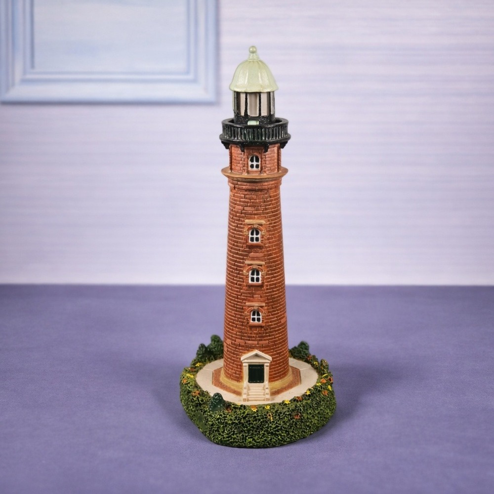 Lefton Ponce De Leon Lighthouse Figurine 1998 Coastal Decor